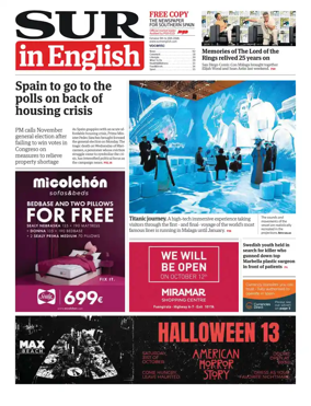 Cover of Diario Sur_Sur in english