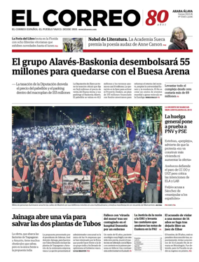 Cover of EL Correo (Alava)