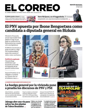 Cover of El Correo (Nervion-ibaizabal)