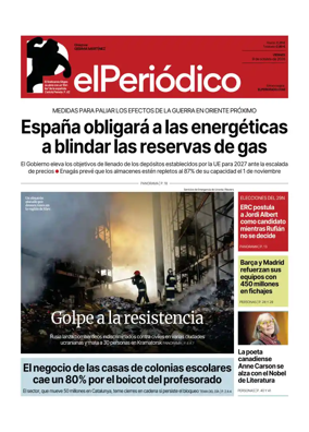 Cover of El Periodico - Castellano