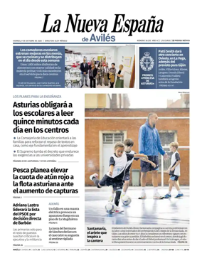 Cover of La Nueva Espana (Aviles)