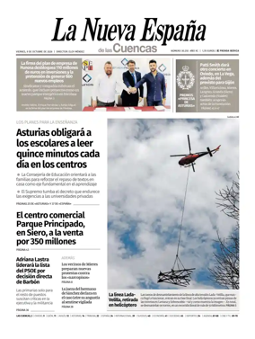 Cover of La Nueva Espana (Cuencas)