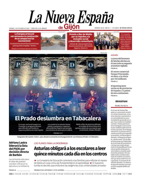 Cover of La Nueva Espana (Gijon)
