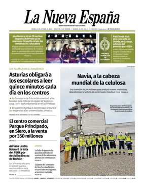 Cover of La Nueva Espana (Oriente)