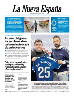 Cover of La Nueva Espana (Oviedo)