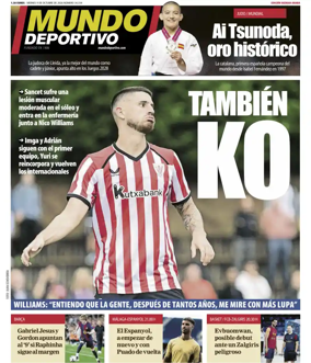 Cover of Mundo Deportivo (Bizkaia-Araba)