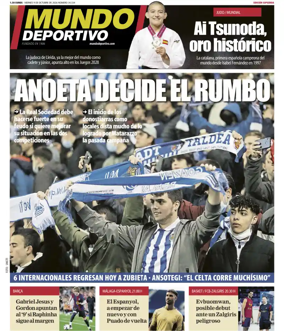 Cover of Mundo Deportivo (Gipuzkoa)