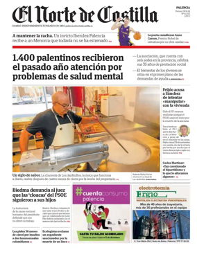 Cover of Norte de Castilla (Palencia)