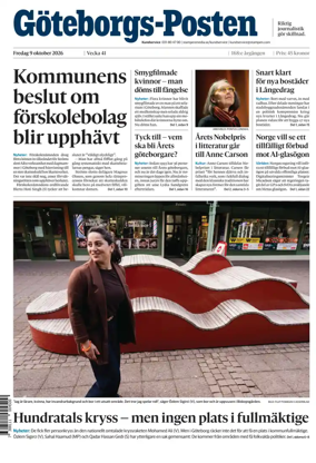 Cover of Goteborgs-Posten