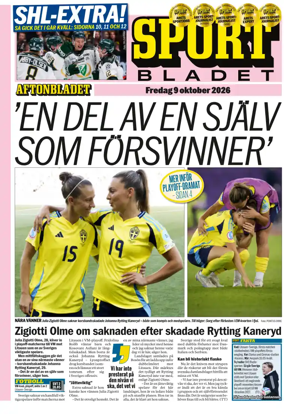 Cover of Sportbladet