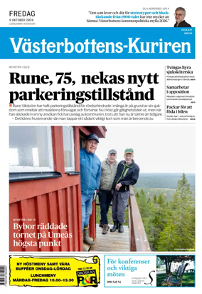 Cover of Vasterbottens-Kuriren