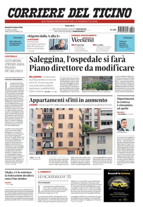 Cover of Corriere del Ticino