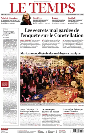 Cover of Le Temps