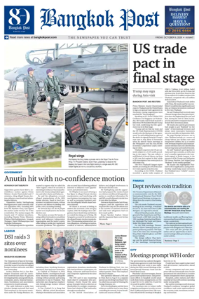 Cover of Bangkok Post
