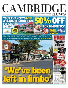 Cover of Cambridge News