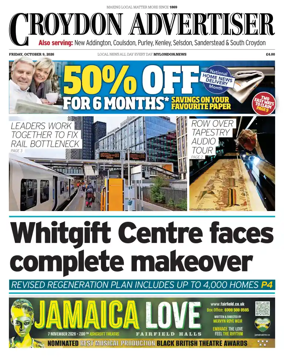 Cover of Croydon Advertiser