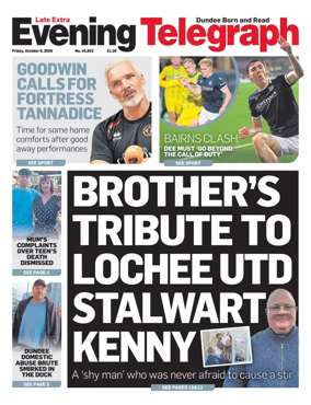 Cover of Evening Telegraph (First Edition)