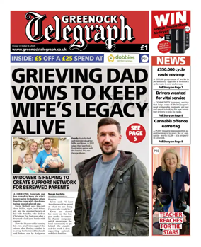Cover of Greenock Telegraph