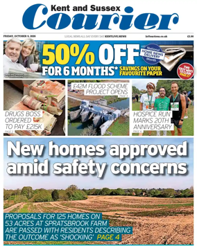 Cover of Kent & Sussex Courier