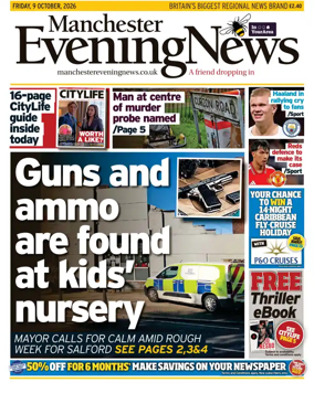 Cover of Manchester Evening News