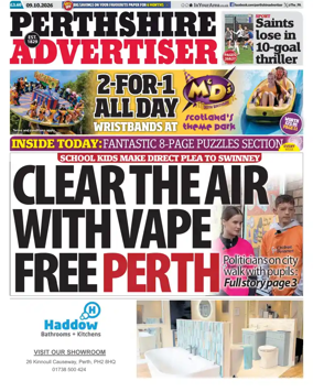 Cover of Perthshire Advertiser