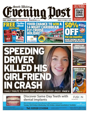 Cover of South Wales Evening Post