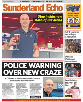 Cover of Sunderland Echo