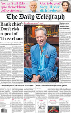 Cover of The Daily Telegraph