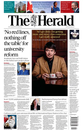 Cover of The Herald (Scotland)