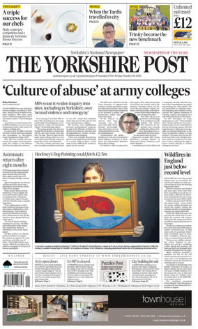 Cover of Yorkshire Post