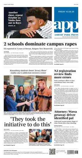 Cover of Asbury Park Press