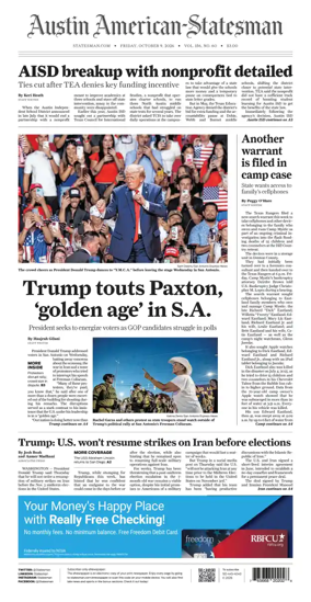 Cover of Austin American-Statesman