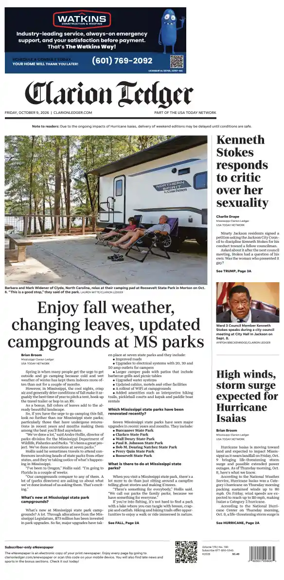 Cover of Clarion Ledger