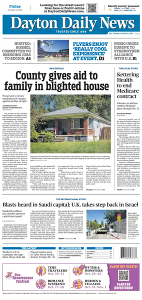 Cover of Dayton Daily News