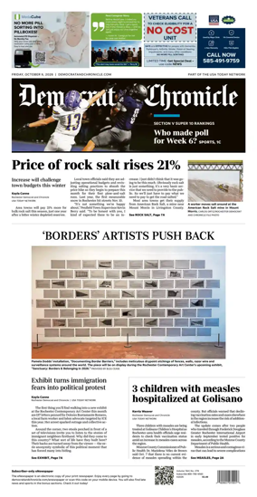 Cover of Democrat and Chronicle
