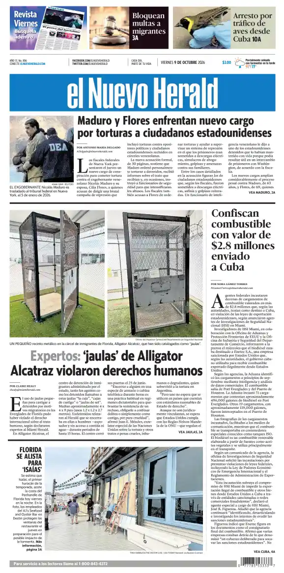 Cover of El Nuevo Herald