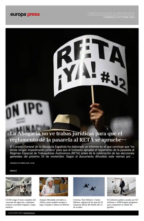 Cover of Europa Press - Compiled Edition