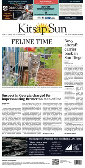 Cover of Kitsap Sun