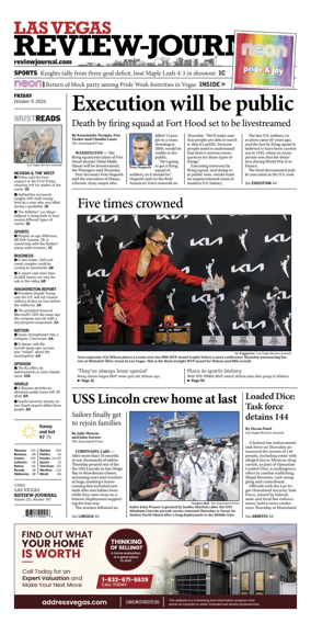 Cover of Las Vegas Review-Journal