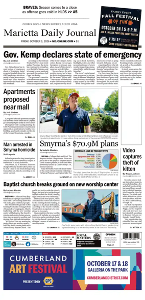 Cover of Marietta Daily Journal