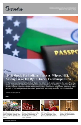 Cover of OneIndia