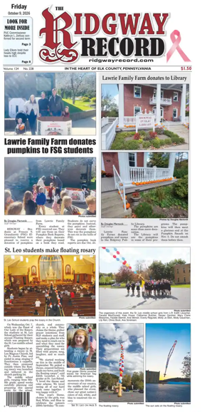 Cover of Ridgway Record