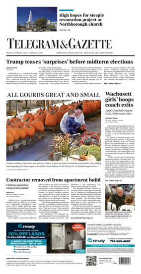 Cover of Telegram & Gazette