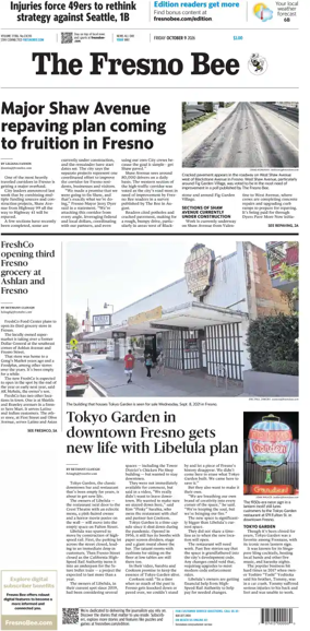 Cover of The Fresno Bee