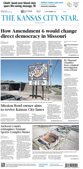 Cover of The Kansas City Star