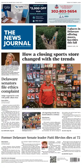 Cover of The News Journal