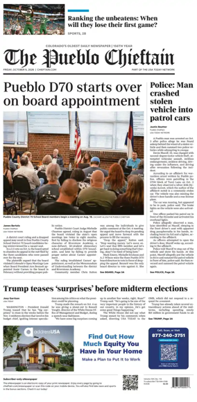 Cover of The Pueblo Chieftain