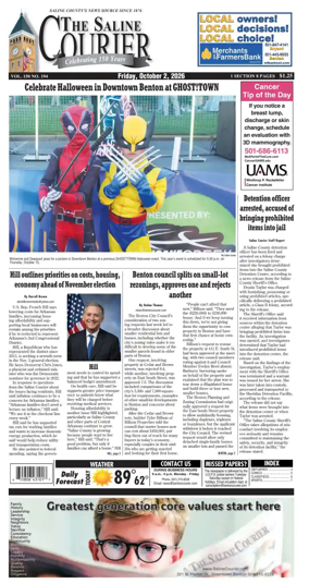 Cover of The Saline Courier