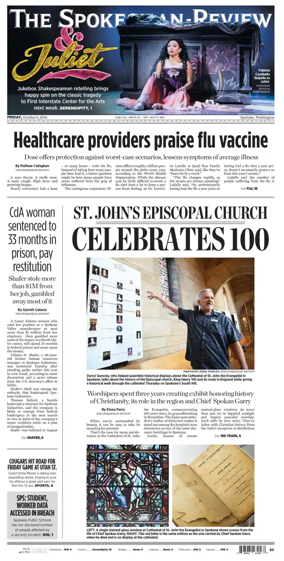 Cover of The Spokesman-Review (Spokane)