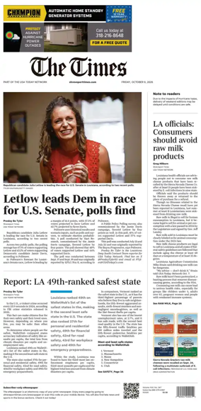 Cover of The Times (Shreveport)